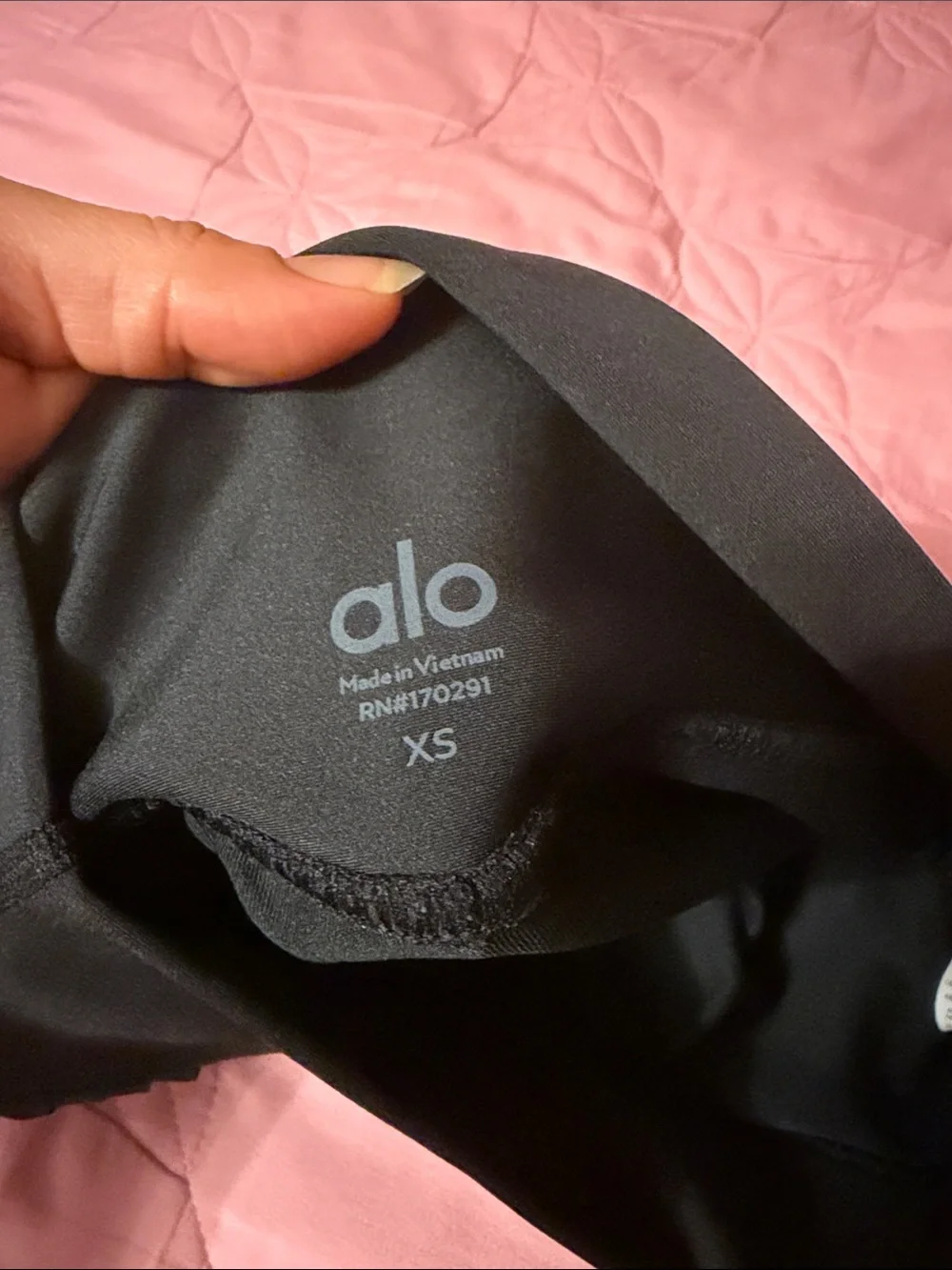 ALO Yoga Black Circle Skater Tennis Skirt